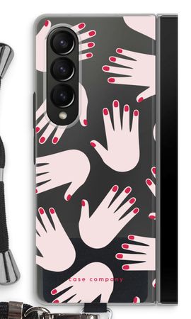 Hands pink