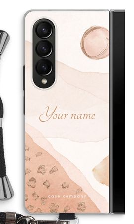 Gold Spots Namecase - Blush