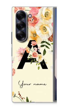Flirty Flowers Monogram