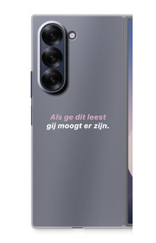 gij moogt er zijn