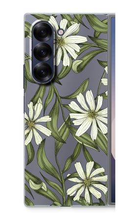 White flower pattern