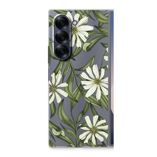 White flower pattern