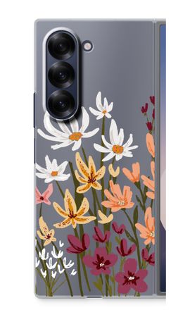 Painted wildflowers