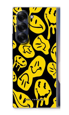 Melting smiley - Yellow