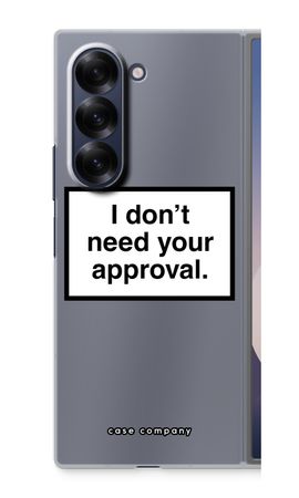 Don't need approval
