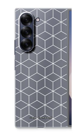 Cubes black and white