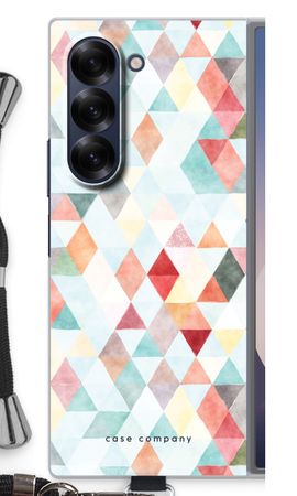 Coloured triangles pastel