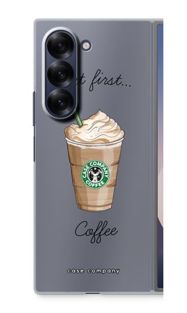 But first coffee