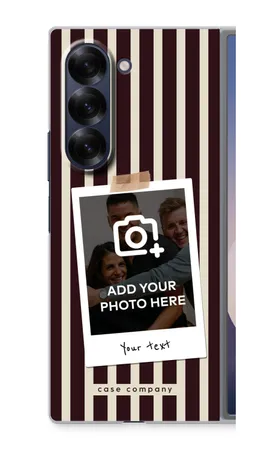 Polaroid - Retro, Samsung Galaxy Z Fold6 soft hoesje