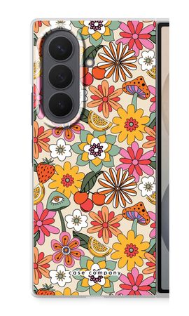 Retro Flowers N°2 - Yellow
