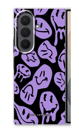 Melting Smiley - Purple