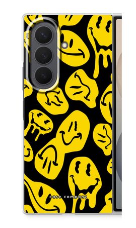 Melting smiley - Yellow
