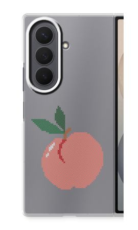 Stitched Peach