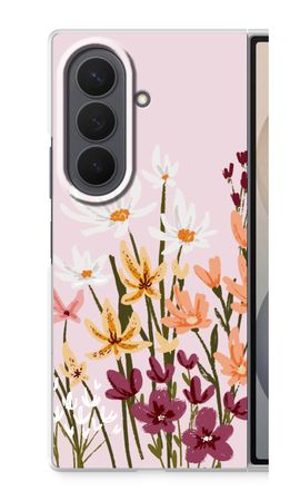 Painted wildflowers