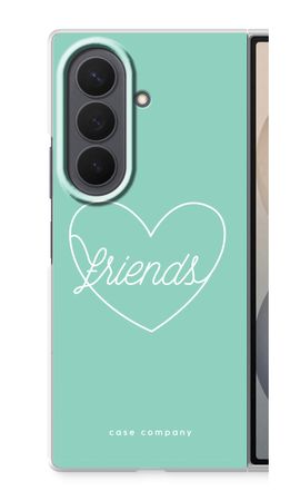 Friends heart pastel