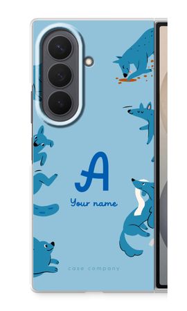 Playful Dogs Monogram