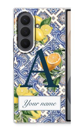 Monogram Blue tiles
