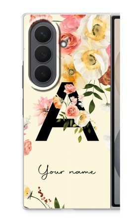 Flirty Flowers Monogram