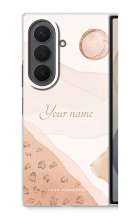 Gold Spots Namecase - Blush