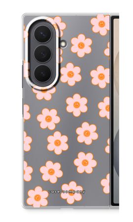 Pink Smiley Flower