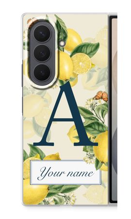 Monogram Lemons, Oranges of Peaches
