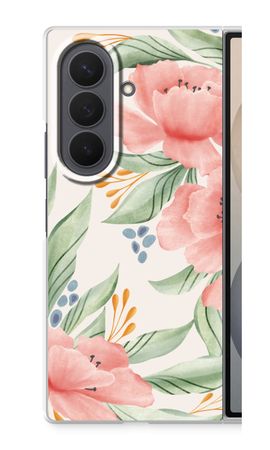 Zachtroze bloemen