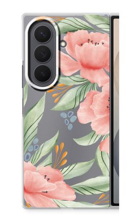 Zachtroze bloemen