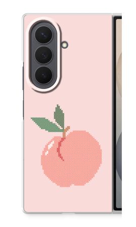 Stitched Peach