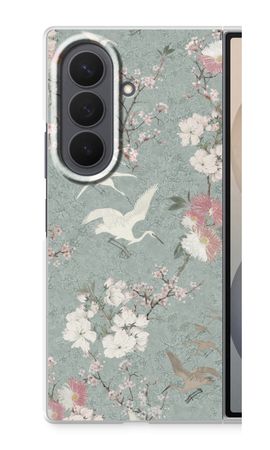 Japanse kraanvogels bloeien