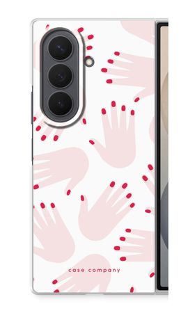 Hands pink