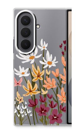 Painted wildflowers