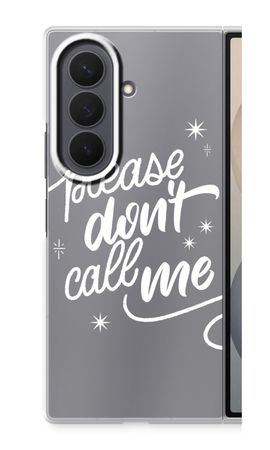 Don't call