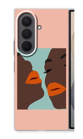 Orange lips