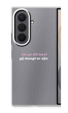 gij moogt er zijn