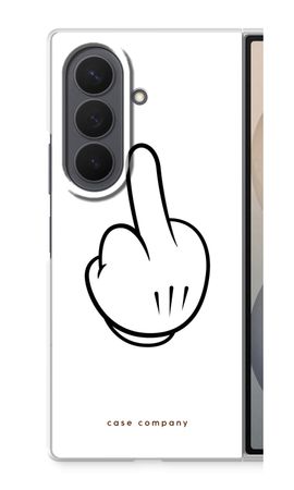 Middle finger white