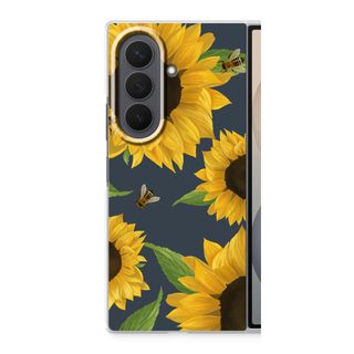 Sunflower and bees