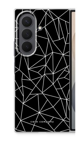 Geometric lines white