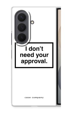 Don't need approval