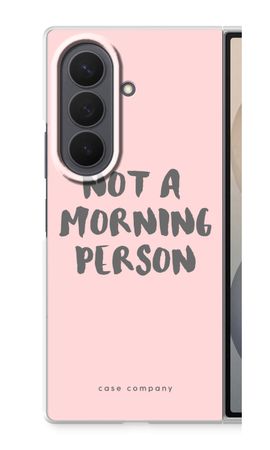 Morning person