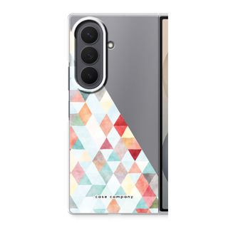 Coloured triangles pastel