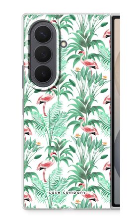 Flamingo leaves