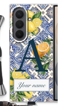 Monogram Blue tiles