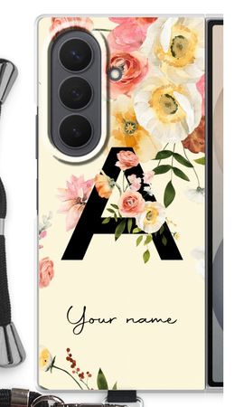 Flirty Flowers Monogram