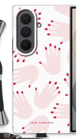 Hands pink