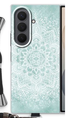 Boho White Mandala
