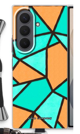 Stained glass - Orange