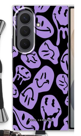 Melting Smiley - Purple