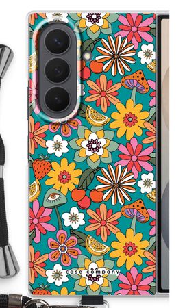 Retro Flowers N°2 - Blue