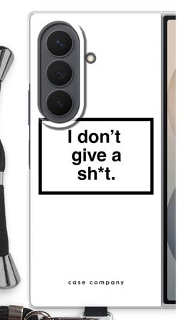 Don't give a shit