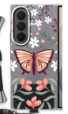 Butterfly in a floral world